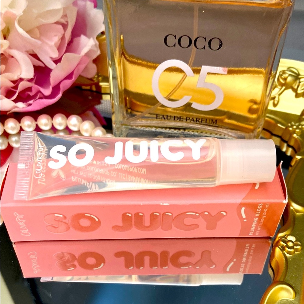 🆕 ColourPop So Juicy Plumping Lip gloss- clear